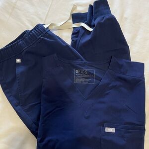 Figs Men's Dark Blue Joggers